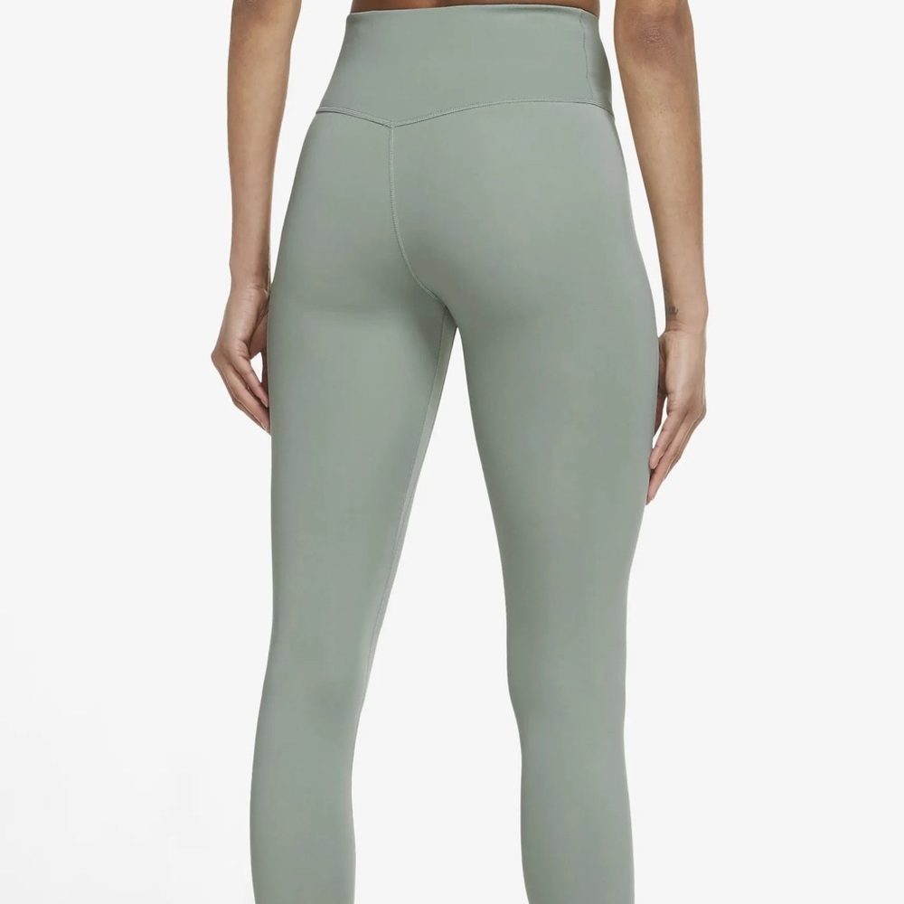 $90 NWT - NIKE Women's ONE LUXE Jade Smoke MID-RISE Tight Fit 7/8 TIGHTS - XS